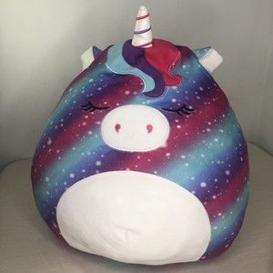 Squishmallows Kellytoy Plush 16" Kimia The Galaxy Unicorn Ultrasoft Stuffed